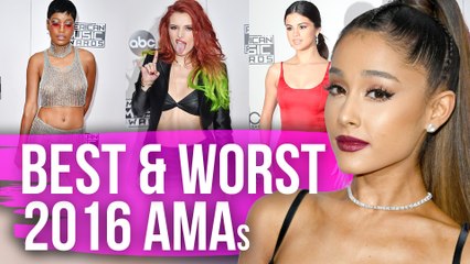 Best & Worst Dressed American Music Awards 2016 (Dirty Laundry)