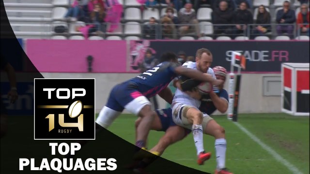 TOP Plaquages de la J12 – TOP 14 – Saison 2016-2017