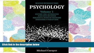 READ THE NEW BOOK  Master Introductory Psychology Volume 1: History and Approaches, Research