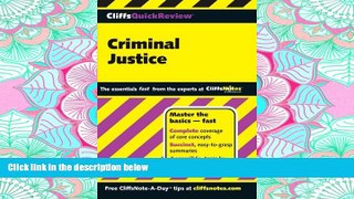 FAVORIT BOOK  CliffsQuickReview Criminal Justice (Cliffs Quick Review (Paperback)) BOOOK ONLINE