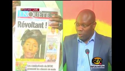 Découvrez le visage de Samba Sow, le meurtrier de Fatoumata M. Ndiaye… Regardez!