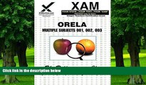 Must Have  ORELA Multiple Subjects 001, 002, 003 (XAM ORELA)  BOOOK ONLINE