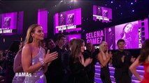 Selena Gomez leads emotional winners' speeches at AMAs