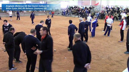 Premières parties de poules, cinquième étape du Trophée Super 16, Sport Boules, Mably 2016