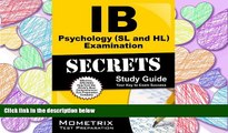 FAVORIT BOOK  IB Psychology (SL and HL) Examination Secrets Study Guide: IB Test Review for the