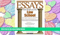 READ THE NEW BOOK  Essays That Will Get You into Law School (Barron s Essays That Will Get You