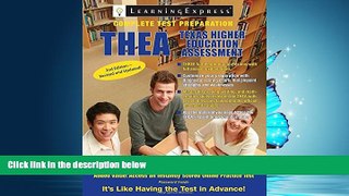 PDF [DOWNLOAD]  THEA: Texas Higher Education Assessment BOOOK ONLINE