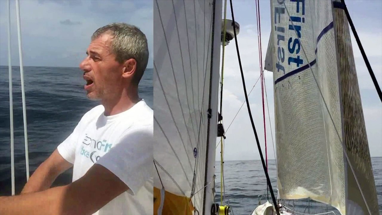 J15 : Sébastien Destremau et le Pot au Noir / Vendée Globe