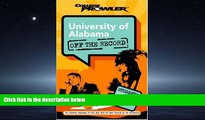 FAVORIT BOOK  University of Alabama: Off the Record (College Prowler) (College Prowler: University