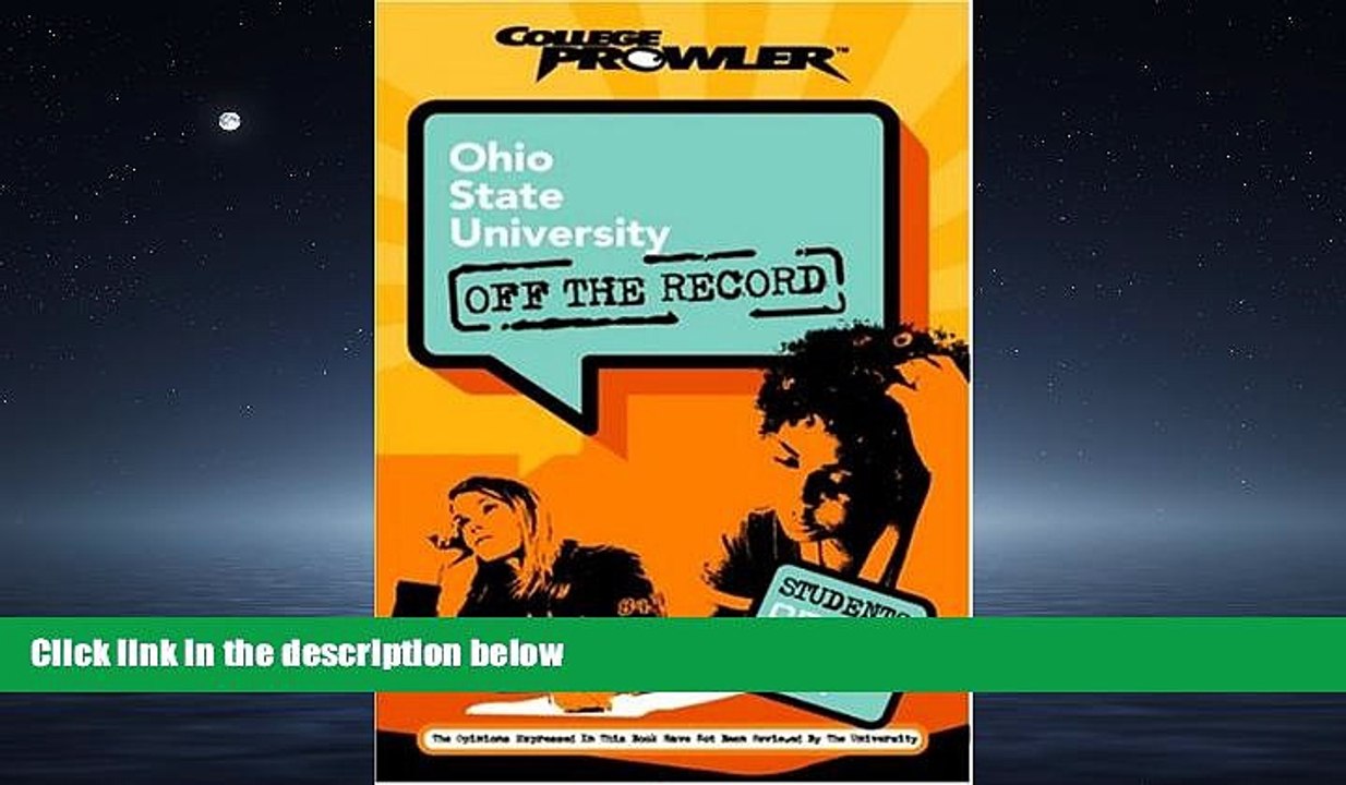 FAVORIT BOOK  Ohio State University: Off the Record (College Prowler) (College Prowler: Ohio State