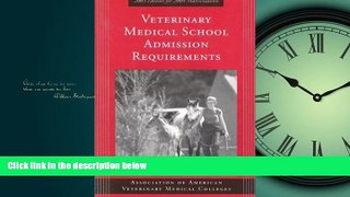 READ THE NEW BOOK  Veterinary Medical School Admission Requirements: 2003 Edition for 2004