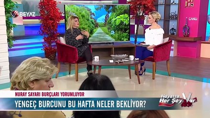 Nuray Sayarı'dan Haftalık Burç Yorumu 21 Kasım 2016 - YENGEÇ