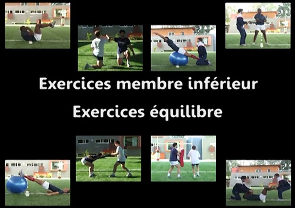Exercices membre inférieur : équilibre