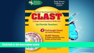 FAVORIT BOOK  CLAST with CD-ROM (REA) The Best Test Prep for the College-Level Academic Skills