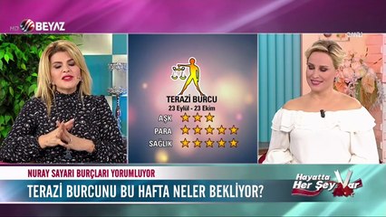 Nuray Sayarı'dan Haftalık Burç Yorumu 21 Kasım 2016 - TERAZİ