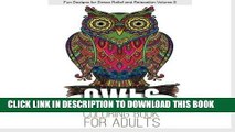 [PDF] FREE Owls Coloring Book for Adults (Fun Designs for Stress Relief and Relaxation) (Volume 5)