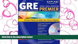 FAVORIT BOOK  Kaplan GRE Exam 2010-2011 Premier with CD-ROM (Kaplan GRE Premier Program (W/CD))