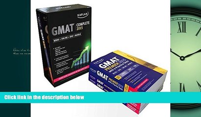 READ THE NEW BOOK  Kaplan GMAT Complete 2015: The Ultimate in Comprehensive Self-Study for GMAT: