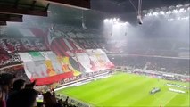 Milan  Inter le maestose coreografie del derby della Madonnina