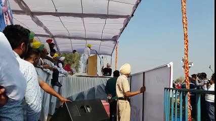 Bhagwant mann latest speech at kotshameer Bathinda watch and share