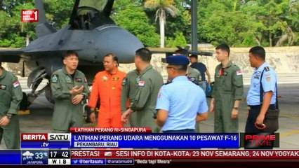 Angkatan Udara Singapura-Indonesia Berlatih Bersama