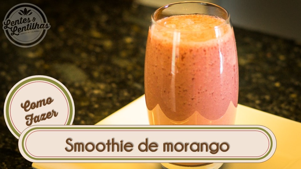 Smoothie de morango