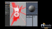 Modo Rendering | How to model a Golf Ball