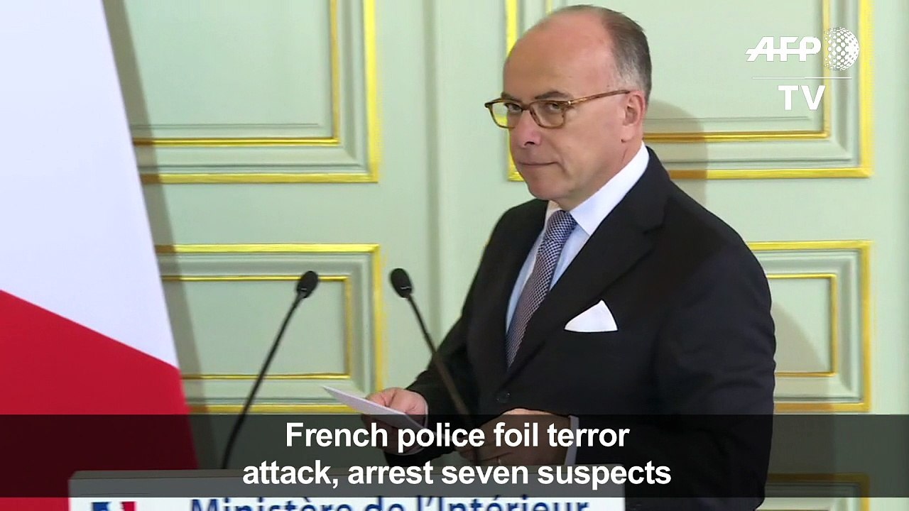 French police foil terror attack, arrest seven