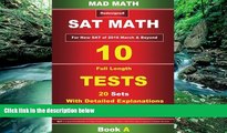 Deals in Books  Book A Redesigned SAT Math 10 Tests (Mad Math)  READ PDF Online Ebooks