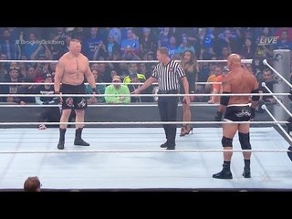 Brock Lesnar vs Goldberg FULL HD Match WWE Survivor Series 2016