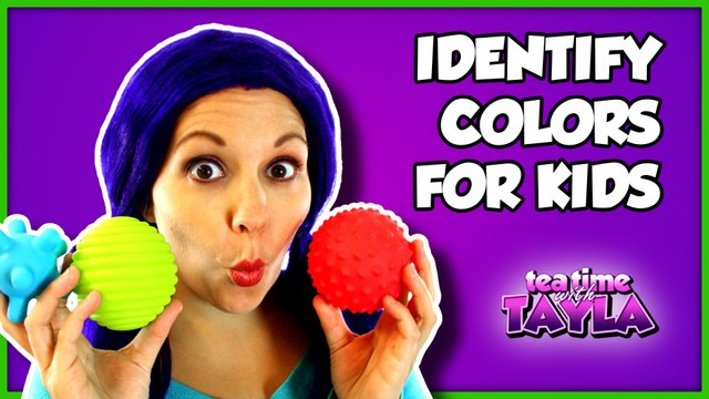 Identify Colors for Kids | Learn Colors Game with Tea Time with Tayla