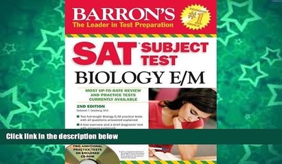 Download Video: Deals in Books  SAT Subject Test Biology E/M with CD-ROM, 2nd Edition (Barron s SAT Subject Test