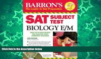 Deals in Books  SAT Subject Test Biology E/M with CD-ROM, 2nd Edition (Barron s SAT Subject Test