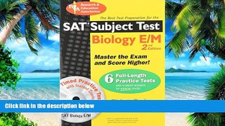 READ FULL  SAT Subject Testâ„¢: Biology E/M w/CD (SAT PSAT ACT (College Admission) Prep)  BOOOK