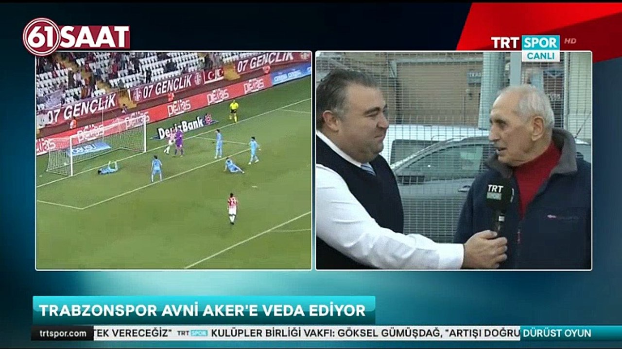 Trabzonspor'un efsane iki başkanından Avni Aker'e veda