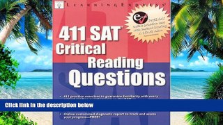 Full [PDF]  411 SAT Critical Reading Questions  [DOWNLOAD] ONLINE