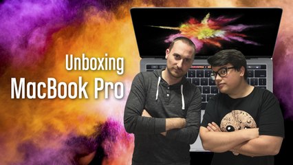 Unboxing MacBook Touch ID