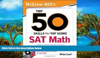 Big Sales  McGraw-Hill s Top 50 Skills for a Top Score: SAT Math  Premium Ebooks Best Seller in USA