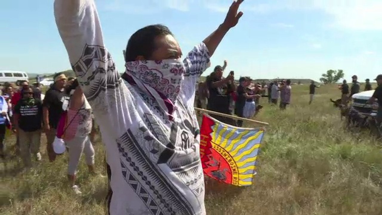 Les Sioux du Dakota contre le pipeline