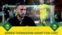 Adrien Thomasson avant FCN-LOSC