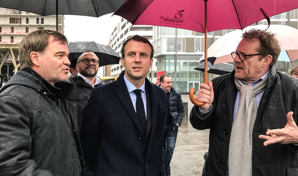 Emmanuel Macron en Lorraine: Je suis venu écouter les colères des territoires abandonnés