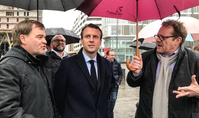 Emmanuel Macron en Lorraine: "Je suis venu écouter  les colères des territoires abandonnés"