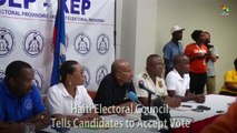Haiti Electoral Council Tells Candidates to Accept Vote