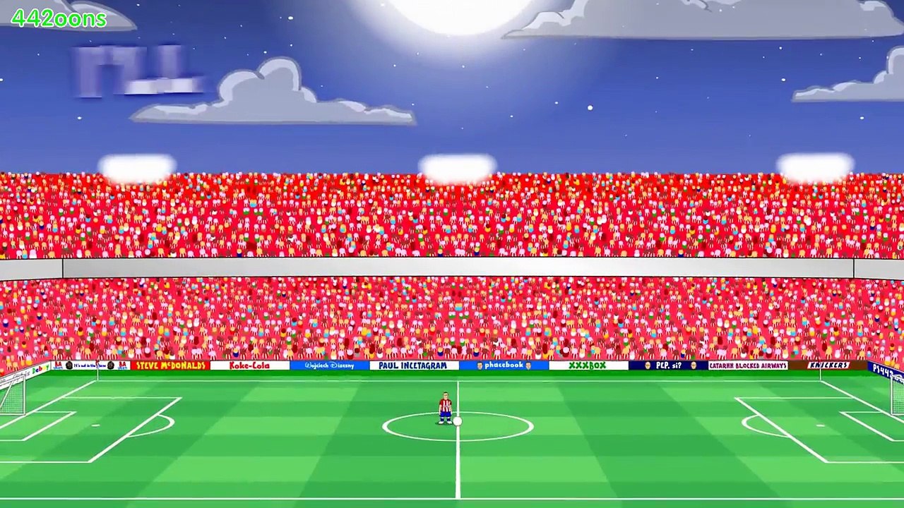 RONALDO HAT-TRICK - Atletico Madrid vs Real Madrid 0-3 (Madrid Derby Parody 2016)