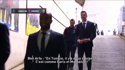 حاتم بن عرفة لزميله فيراتي :"في تونس الترجي هو الأول و الثاني الافريقي"