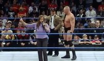 2016 Brock Lesnar KISS Stephanie McMahon See Whats happen after This FullHD BLOODIES REAL MATCH