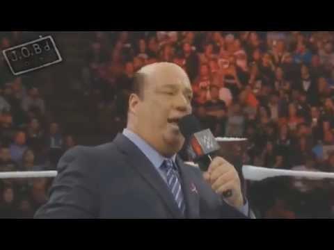 JOB'd Out - Bill Goldberg to appear on WWE RAW Oct 17, challenged by Paul Heyman