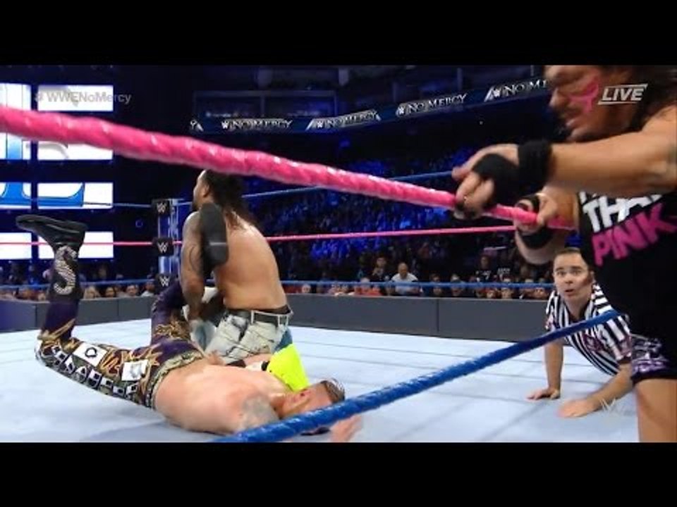 JOB'd Out - WWE No Mercy: Tag Team Champs Heath Slater & Rhyno vs The Usos