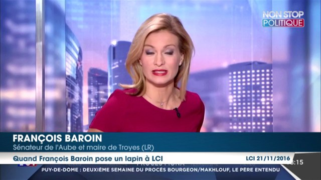 Primaire à droite: après la défaite de Nicolas Sarkozy, François Baroin pose un lapin à LCI