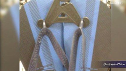 The Internet Can't Agree What Color These Flip-Flops Are